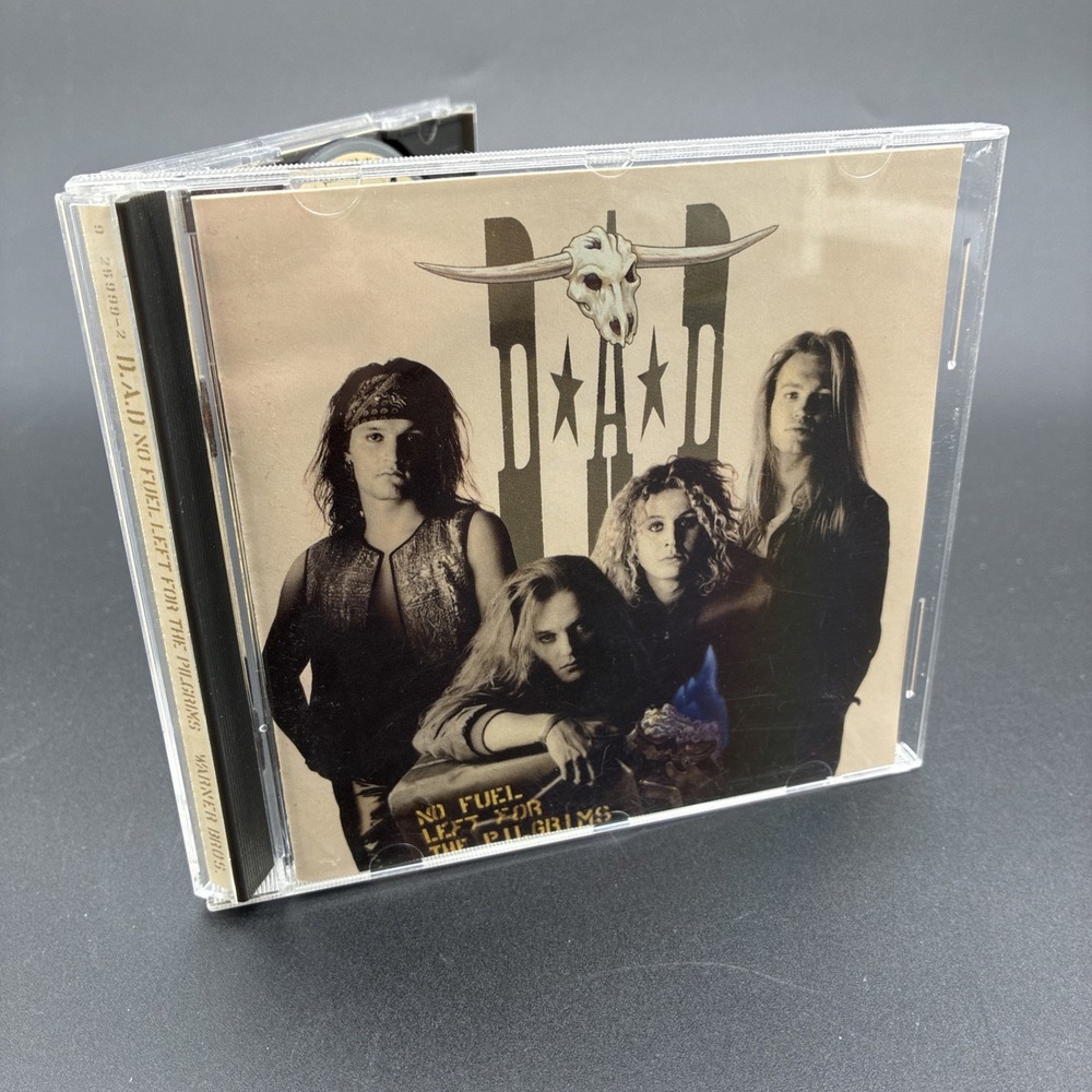 D.A.D. No Fuel Left for the Pilgrims CD 1989 Warner Bros Hard Rock Hair Metal